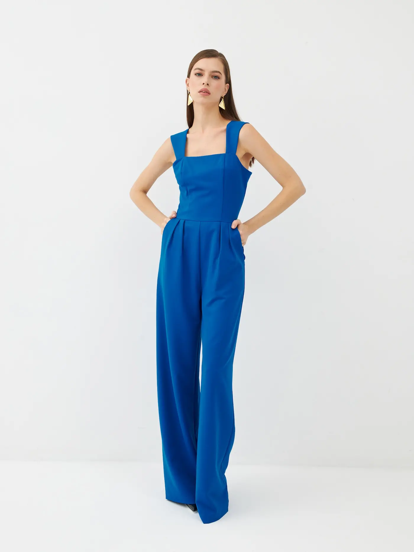 Комбинезон  на лямках  Electric Blue