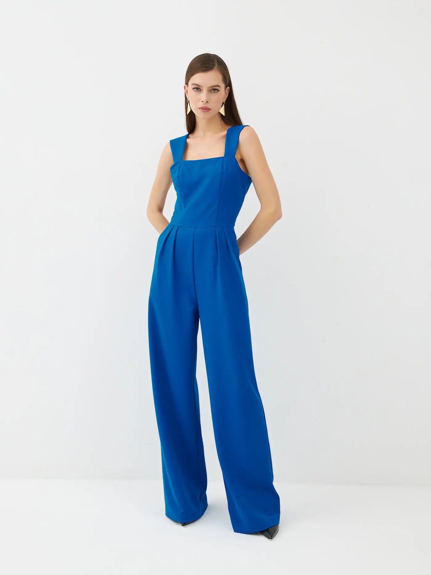 Комбинезон  на лямках  Electric Blue