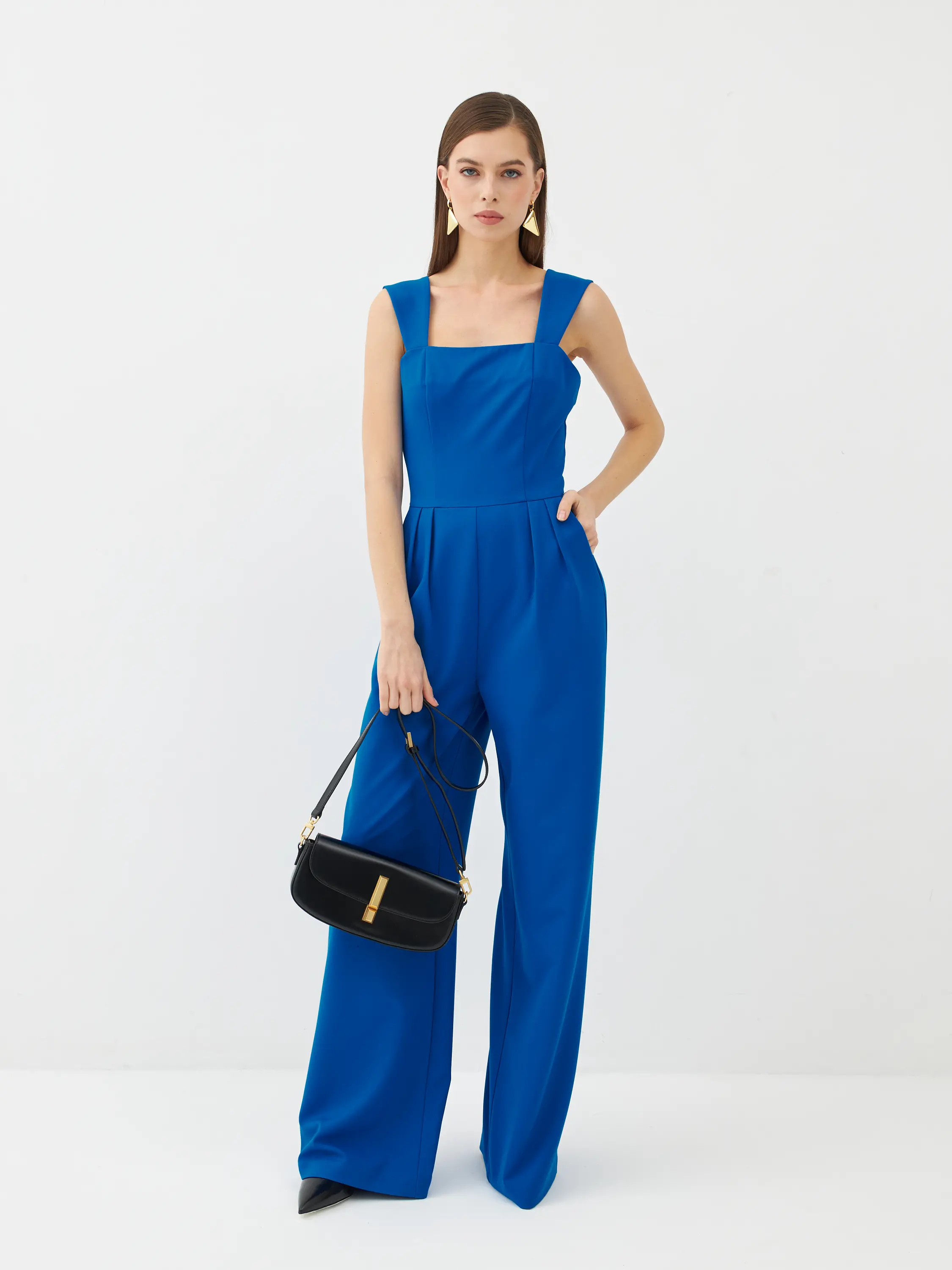 Комбинезон  на лямках  Electric Blue