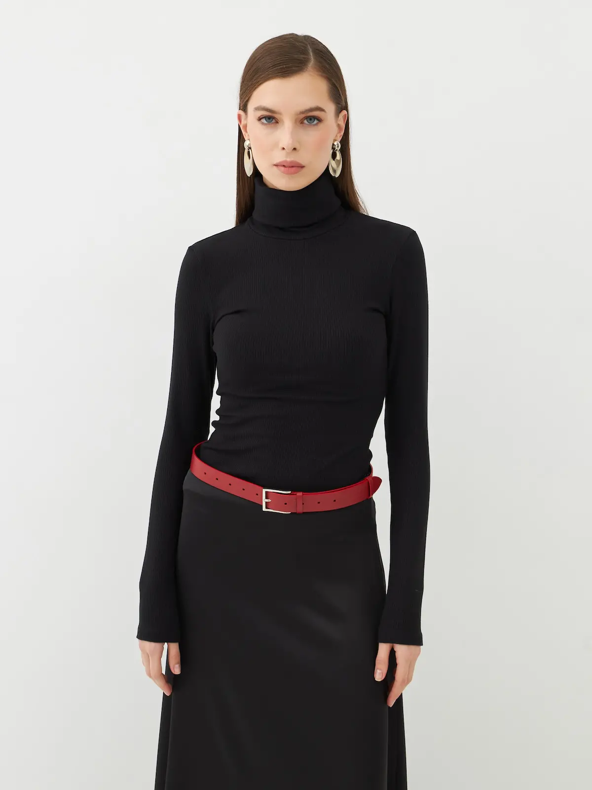Водолазка  с высоким  горлом Black
